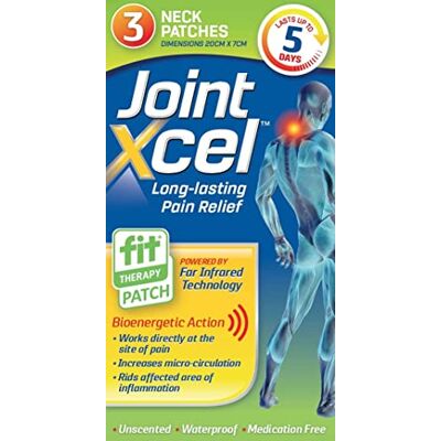 JointXcel 3 Non-Medicated Heat-Free Neck Pain Relief Patches. JointXcel 3 Non-Medicated Heat-Free Neck Pain Relief Patches.