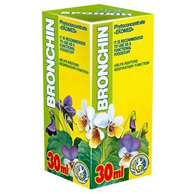 EKOMED Bronchin 30ml PhytoConcentrate Natural Plant Extracts Respiratory Health Chesty Cough Bronchitis EKOMED Bronchin 30ml PhytoConcentrate Natural Plant Extracts Respiratory Health Chesty Cough Bronchitis