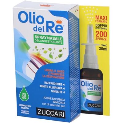 ZUCCARI – Oil of The re Decongestive Nasal Spray 30 ml ZUCCARI – Oil of The re Decongestive Nasal Spray 30 ml