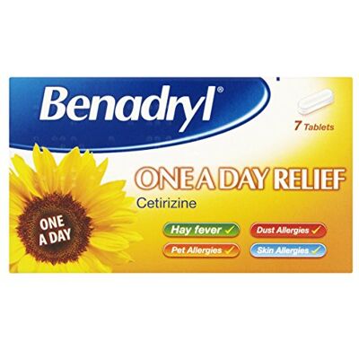 Benadryl One A Day Allergy Tablet 7 Tablets, Benadryl One A Day Allergy Tablet 7 Tablets,