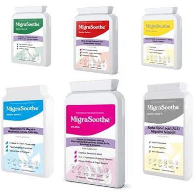 MIGRASOOTHE Ultimate Migraine Freedom Pack Pro + 5 Boosters (570) MIGRASOOTHE Ultimate Migraine Freedom Pack Pro + 5 Boosters (570)