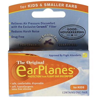 EarPlanes Childrens Ear Plugs 1 Pair/Pack EarPlanes Childrens Ear Plugs 1 Pair/Pack