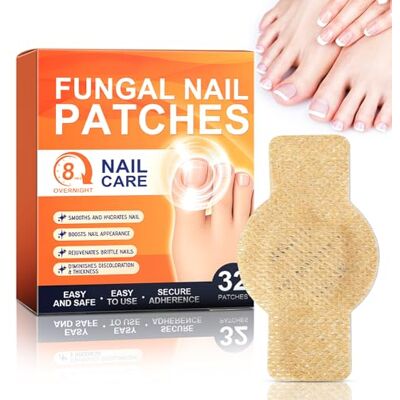 TMANI Fungal Nail Patches, 8 Hour Extra Strong Repair Pads for Fungus Toenail, Fungal Nail Treatment Patches, Improve the Appearance of Unhealthy Toenails & Fingernails, Gentle & Safe (31 Pieces) TMANI Fungal Nail Patches, 8 Hour Extra Strong Repair Pads for Fungus Toenail, Fungal Nail Treatment Patches, Improve the Appearance of Unhealthy Toenails & Fingernails, Gentle & Safe (31 Pieces)