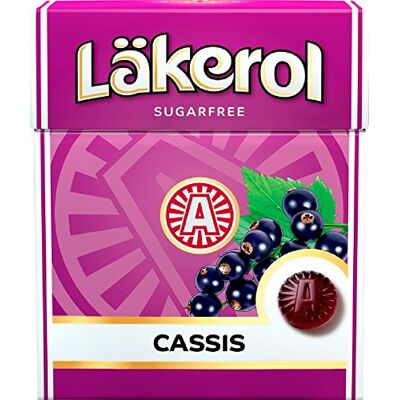 Läkerol Pastilles - Retail Packages Läkerol (Lakerol) Cassis Black Currant Swedish Sugar Free Stevia Pastilles Lozenges Drops Dragees Candy Sweets 24-Pack Läkerol Pastilles - Retail Packages Läkerol (Lakerol) Cassis Black Currant Swedish Sugar Free Stevia Pastilles Lozenges Drops Dragees Candy Sweets 24-Pack