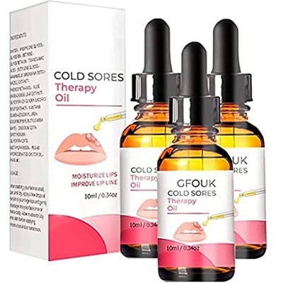 DUBUSH GFOUK Cold Sore Oil for Face Cold Sores Helps Relieve Cold Sores DUBUSH GFOUK Cold Sore Oil for Face Cold Sores Helps Relieve Cold Sores