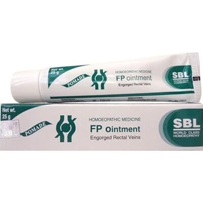 SBL FP Ointment 25gm Soothes Piles, fissures SBL FP Ointment 25gm Soothes Piles, fissures