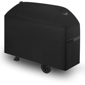 VEVOR Grill Cover, 63 inch BBQ Covers for Outdoor Grills, Waterproof, Fade Resistant, Weather Resistant Heavy Duty 600D Polyester, Easy On/Off, with Hook-and-Loop Straps, Black VEVOR Grill Cover, 63 inch BBQ Covers for Outdoor Grills, Waterproof, Fade Resistant, Weather Resistant Heavy Duty 600D Polyester, Easy On/Off, with Hook-and-Loop Straps, Black