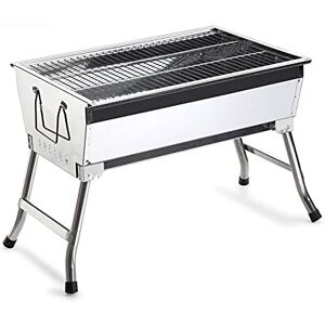 TONZN Outdoors Grill for PORTABLE CHARCOAL GRILL Stainless Steel Stove Outdoor Portable Charcoal Barbecue Grill Stove Fold