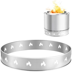 VEVOR Fire Pit Stand for Solo Stove Bonfire, 68.6 cm Smokeless Fire Pit Ring, Stainless Steel Fireplace Stove Ranger Support Frame Accessory, Portable Outdoor Camping Holder Tools for Fireplace VEVOR Fire Pit Stand for Solo Stove Bonfire, 68.6 cm Smokeless Fire Pit Ring, Stainless Steel Fireplace Stove Ranger Support Frame Accessory, Portable Outdoor Camping Holder Tools for Fireplace