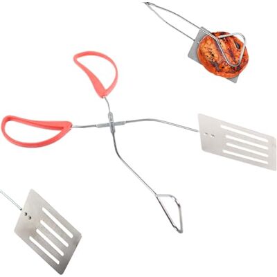 XJKLBYQ Grill Spatula And Tongs,Tongs For Grilling 2 In 1 Flat Spatula Metal Tongs For Cooking Long Spatula For Grilling Barbecue Tongs For Grilling Stainless Steel Kitchen Tongs Spatula XJKLBYQ Grill Spatula And Tongs,Tongs For Grilling 2 In 1 Flat Spatula Metal Tongs For Cooking Long Spatula For Grilling Barbecue Tongs For Grilling Stainless Steel Kitchen Tongs Spatula