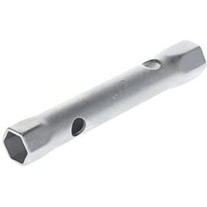 GEDORE Tubular box wrench, 22 + 24 mm, Hex, 180 mm long, Tool for nuts carmotive, 26 R 22x24, Chrome-plated steel GEDORE Tubular box wrench, 22 + 24 mm, Hex, 180 mm long, Tool for nuts carmotive, 26 R 22x24, Chrome-plated steel