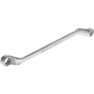 GEDORE Double-ended ring spanner, AF 17+19 mm, Offset, 5° angled, Slender, Bi-hex, UD profile, Spanner, 2 17X19 GEDORE Double-ended ring spanner, AF 17+19 mm, Offset, 5° angled, Slender, Bi-hex, UD profile, Spanner, 2 17X19