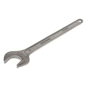 GEDORE 894 55 Single Open-Ended Spanner, 55 mm, with Hanging Hole, High-Quality Vanadium Steel, Anti-Glare Look, Steel Grey, According to DIN 894 GEDORE 894 55 Single Open-Ended Spanner, 55 mm, with Hanging Hole, High-Quality Vanadium Steel, Anti-Glare Look, Steel Grey, According to DIN 894