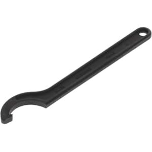 GEDORE Hook spanner with lug, for Slotted nuts, AF 34-36 mm, Tip dia. 5 mm, Ratchet spanner, 40 34-36 GEDORE Hook spanner with lug, for Slotted nuts, AF 34-36 mm, Tip dia. 5 mm, Ratchet spanner, 40 34-36