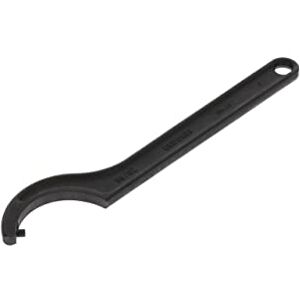 GEDORE 6337120 Hook spanner with pin, for Capstan nuts, AF 58-62 mm, Tip dia. 8 mm, Ratchet spanner, 40 Z 58-62 GEDORE 6337120 Hook spanner with pin, for Capstan nuts, AF 58-62 mm, Tip dia. 8 mm, Ratchet spanner, 40 Z 58-62