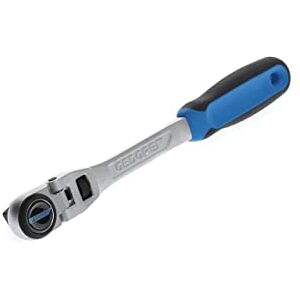 GEDORE Swivel head reversible ratchet, for 1/2", 12.5 mm drive, 180° swivel head, 5° reverse angle, 2C grip, 1993 GU-3 GEDORE Swivel head reversible ratchet, for 1/2", 12.5 mm drive, 180° swivel head, 5° reverse angle, 2C grip, 1993 GU-3