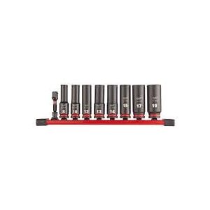Milwaukee Model 4932480455 Impact Socket Set - Deep, 8 pcs Milwaukee Model 4932480455 Impact Socket Set - Deep, 8 pcs