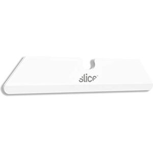 Slice 10526 Utility Knife Replacement Blades With Rounded Tip Finger-Friendly, Dual-Edge Ceramic Safety Blades For ’s Range Of Retractable Utility Knives – 1 Inch Cutting Depth (Pack of 3) Slice 10526 Utility Knife Replacement Blades With Rounded Tip Finger-Friendly, Dual-Edge Ceramic Safety Blades For ’s Range Of Retractable Utility Knives – 1 Inch Cutting Depth (Pack of 3)