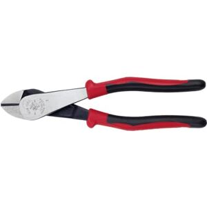KLEIN TOOLS J248-8 Journeyman High Leverage Diagonal Cutting Pliers, Pack of 1, Red/Black, 8-inch KLEIN TOOLS J248-8 Journeyman High Leverage Diagonal Cutting Pliers, Pack of 1, Red/Black, 8-inch