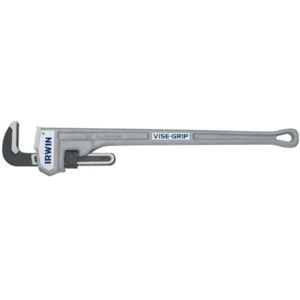 IRWIN Vise-Grip Tools Cast Aluminum Pipe Wrench, 5-Inch Jaw Capacity, 36-Inch (2074136), Gray IRWIN Vise-Grip Tools Cast Aluminum Pipe Wrench, 5-Inch Jaw Capacity, 36-Inch (2074136), Gray