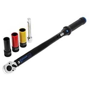 GEDORE Torque wrench set with square drive, 1/2", 40-200 Nm, Set with impact sockets/extension, 3550-UK-LS4 GEDORE Torque wrench set with square drive, 1/2", 40-200 Nm, Set with impact sockets/extension, 3550-UK-LS4