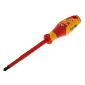 Gedore 1612204 VDE Insulated Cross Screwdriver - PZ 3, 150mm Gedore 1612204 VDE Insulated Cross Screwdriver - PZ 3, 150mm