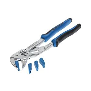 GEDORE Pliers wrench set with protective jaws, Clamping width to 52 mm, No teeth, Multifunction tool, SB 183 10 JC S-002 GEDORE Pliers wrench set with protective jaws, Clamping width to 52 mm, No teeth, Multifunction tool, SB 183 10 JC S-002