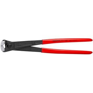 KNIPEX 99 11 300 Tools High Leverage Concreters' Nippers, Plastic Coated (9911300) KNIPEX 99 11 300 Tools High Leverage Concreters' Nippers, Plastic Coated (9911300)