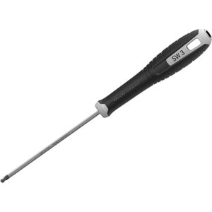 Hultafors Hex Ballpoint Screwdriver 3.0 x 100mm,with Hardened Steel Blade and Durable ppc Plastic Handle. Hultafors Hex Ballpoint Screwdriver 3.0 x 100mm,with Hardened Steel Blade and Durable ppc Plastic Handle.