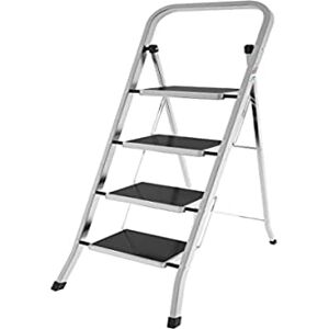 Colombo New Scal Factotum Aluminium 4-Step Ladder with Mat Colombo New Scal Factotum Aluminium 4-Step Ladder with Mat