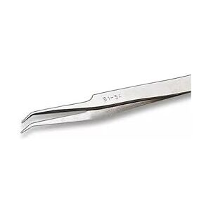 Weller Erem 51SASL Precision Tweezers, Curved 30°, Relieved, 115 mm Weller Erem 51SASL Precision Tweezers, Curved 30°, Relieved, 115 mm
