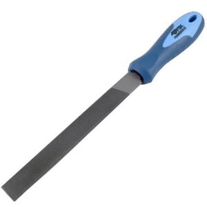 Zarivy Flat File 250mm, Carbon Steel, Ergonomic Handle, Ideal for Smoothing and Shaping Metal and Wood Surfaces. Zarivy Flat File 250mm, Carbon Steel, Ergonomic Handle, Ideal for Smoothing and Shaping Metal and Wood Surfaces.