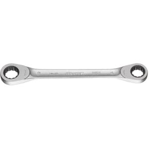 GEDORE 4R-10X13 10 x 13 mm Double Ring Ratchet Spanner Silver GEDORE 4R-10X13 10 x 13 mm Double Ring Ratchet Spanner Silver
