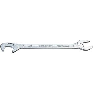 GEDORE 8-4,5 4.5 mm Small Double Ended Midget Spanner Silver GEDORE 8-4,5 4.5 mm Small Double Ended Midget Spanner Silver