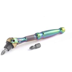 Titan 11327 1/4-Inch Drive Swivel Head Micro Bit Driver ium Titan 11327 1/4-Inch Drive Swivel Head Micro Bit Driver ium