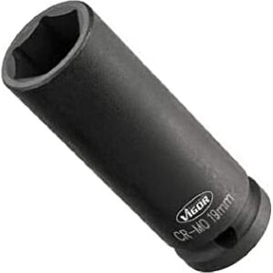 Vigor V5550L-13 Power Socket Insert, Long 13 mm, 1/2 Vigor V5550L-13 Power Socket Insert, Long 13 mm, 1/2