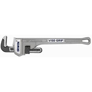 IRWIN Vise-Grip Tools Cast Aluminum Pipe Wrench, 2-1/2-Inch Jaw Capacity, 18-Inch (2074118) IRWIN Vise-Grip Tools Cast Aluminum Pipe Wrench, 2-1/2-Inch Jaw Capacity, 18-Inch (2074118)