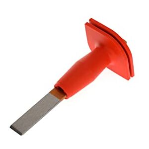 GEDORE Chisel, Splitting chisel with handguard, Tip angle 60°, Blade 26 mm wide, 240 mm long, Hardened steel, 104 HS GEDORE Chisel, Splitting chisel with handguard, Tip angle 60°, Blade 26 mm wide, 240 mm long, Hardened steel, 104 HS