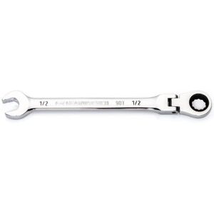 GEARWRENCH 1/2" 4 Degree Swing Arch 12 Point Flex Head Ratcheting Combination Wrench 86745 GEARWRENCH 1/2" 4 Degree Swing Arch 12 Point Flex Head Ratcheting Combination Wrench 86745