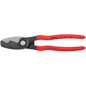 KNIPEX Cable Shears-Twin Cut Edges KNIPEX Cable Shears-Twin Cut Edges