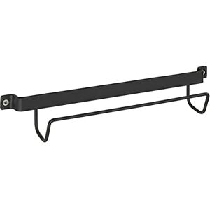 WENKO 50431100 Ladder holder Wall holder for ladders, Painted metal, 33.5 x 6.5 x 7 cm, Black WENKO 50431100 Ladder holder Wall holder for ladders, Painted metal, 33.5 x 6.5 x 7 cm, Black