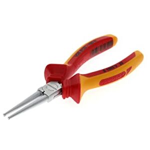 GEDORE VDE Round nose pliers, For gripping/bending, Long round jaws, VDE insulated, Electric, Single joint, VDE 8122-160 H GEDORE VDE Round nose pliers, For gripping/bending, Long round jaws, VDE insulated, Electric, Single joint, VDE 8122-160 H