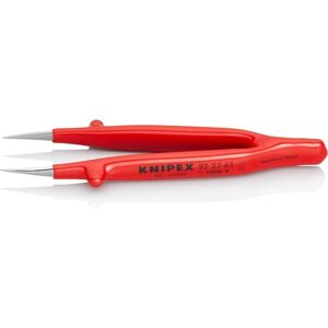 KNIPEX Precision Tweezers (130 mm) 92 27 61, Red KNIPEX Precision Tweezers (130 mm) 92 27 61, Red