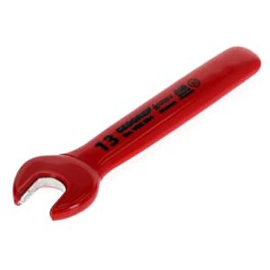GEDORE VDE89413 13 mm VDE Single Open Ended Spanner Red GEDORE VDE89413 13 mm VDE Single Open Ended Spanner Red
