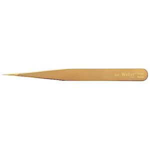 EREM Weller AM Precision Straight End Tweezers Brass Without Sparks, 5"/127mm EREM Weller AM Precision Straight End Tweezers Brass Without Sparks, 5"/127mm