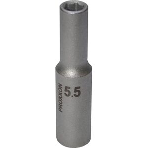 PROXXON 23769 deep Bed Socket Wrench, nut 5.5 mm Drive 6.3 mm (1/4 inch) PROXXON 23769 deep Bed Socket Wrench, nut 5.5 mm Drive 6.3 mm (1/4 inch)
