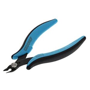 GEDORE Miniature Electronic Side Cutters for 0.8mm Copper Wire, Steel, Black/Blue GEDORE Miniature Electronic Side Cutters for 0.8mm Copper Wire, Steel, Black/Blue