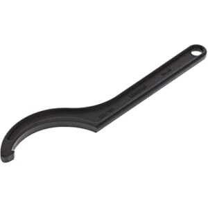 GEDORE Hook spanner with lug, for Slotted nuts, AF 120-130 mm, Tip dia. 5 mm, Ratchet spanner, 40 120-130 GEDORE Hook spanner with lug, for Slotted nuts, AF 120-130 mm, Tip dia. 5 mm, Ratchet spanner, 40 120-130