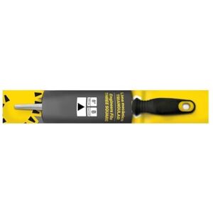 Zarivy Triangular File for Mechanics with bi-Material Handle and Hanger, Ideal for Grinding and Sharpening Metals. Zarivy Triangular File for Mechanics with bi-Material Handle and Hanger, Ideal for Grinding and Sharpening Metals.