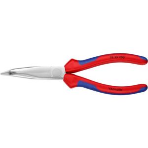 KNIPEX 3825200 Angled Long Nose Pliers Without Cutter, Comfort Grip, 8 Inch KNIPEX 3825200 Angled Long Nose Pliers Without Cutter, Comfort Grip, 8 Inch